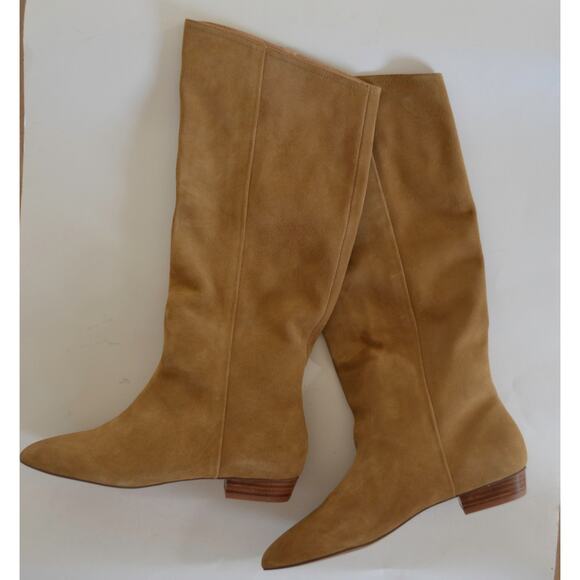 Anthropologie Silent D Bianca Boots Suede Size 39 - Picture 5 of 13
